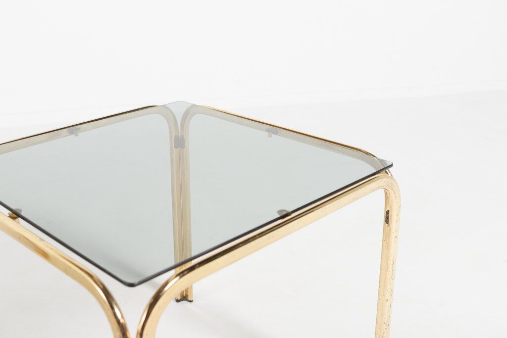 Modern Italian trundle side tables, 1970