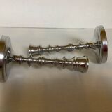 Pair of silver candlesticks