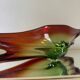 Large Murano crystal bowl from the 60s