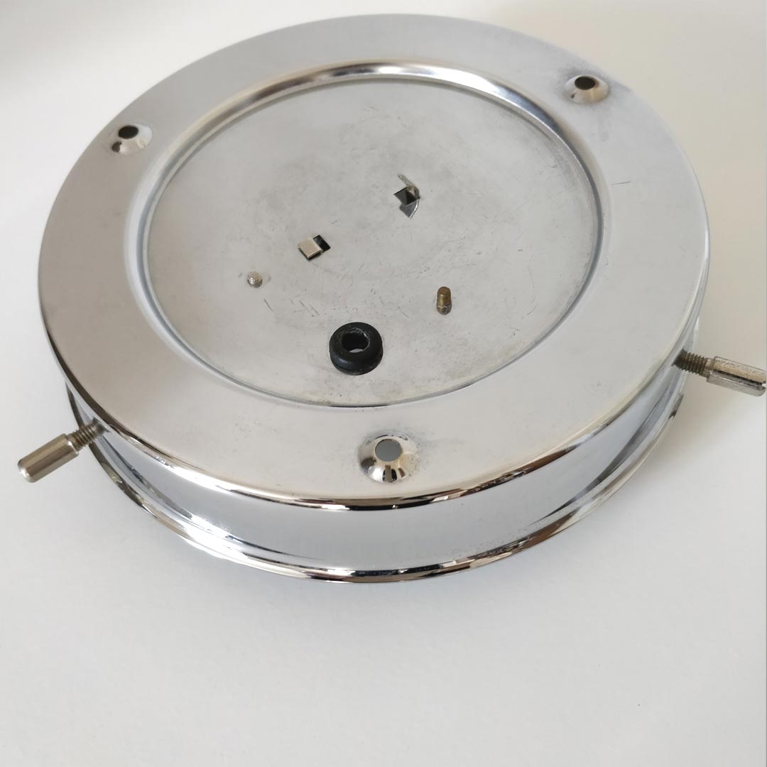 Vintage glass bubble waterpaper applied