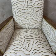 Art Deco armchair restored