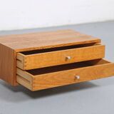 Model 128 Wall Console in Teak by Kai Kristianen for Aksel Kjersgaard
