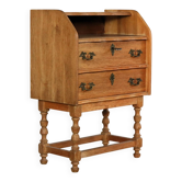 Brutalist bedside table | cabinet | 1960s | Danish