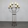 Candélabre de sol unique, forgé à la main, Pays-Bas, vers 1925-1938
