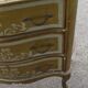 Commode en bois peint style renaissance italienne