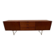 Teak and brass enfilade Modulus by William Watting for Fristho NL 1950s