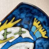 Enameled ceramic empty pocket