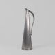 Sculptural Art Deco wine pitcher "Jomfruen" in pewter by Gunnar Havstad 1930s