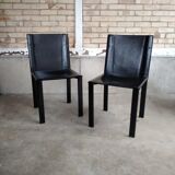 2 vintage coral chairs matteo grassi 1980