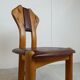 Chaises de salle à manger vintage en bois de pin - années 1970