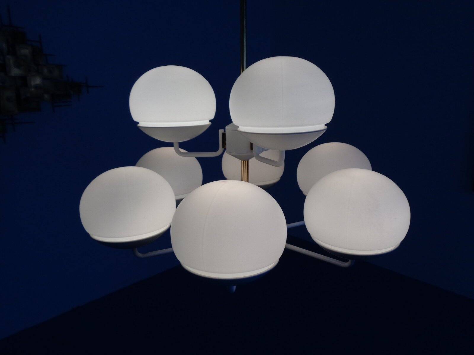 Vintage Sputnik Hanging Lamp from Kaiser Leuchten, 1960s