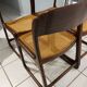 Suite of 4 chairs Baumann model sleigh vintage canning 1970