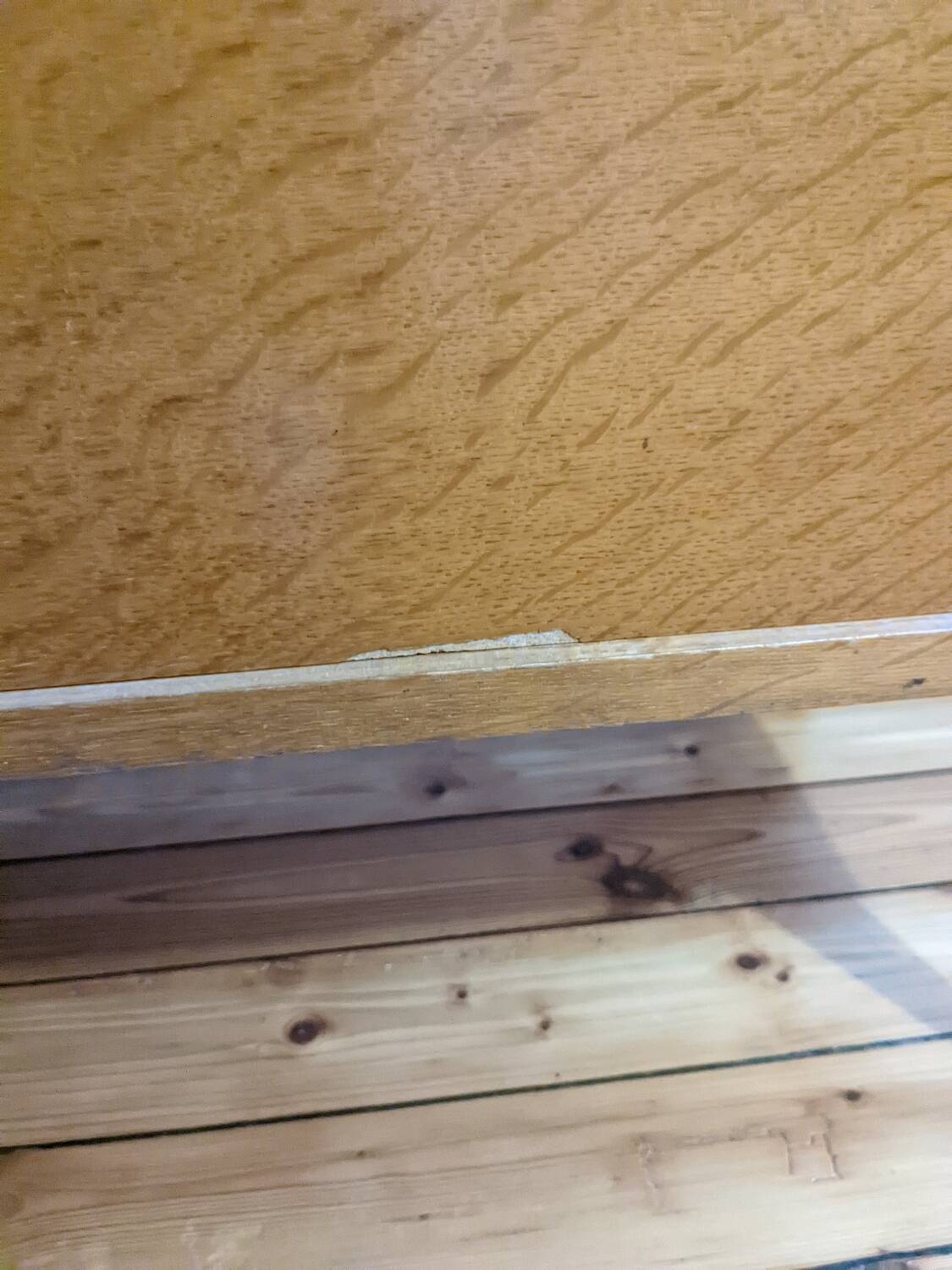 Vintage chest of drawers with spindle legs