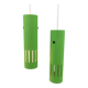Trombone hanging lamps, refurbished, repainted in beautiful green colours