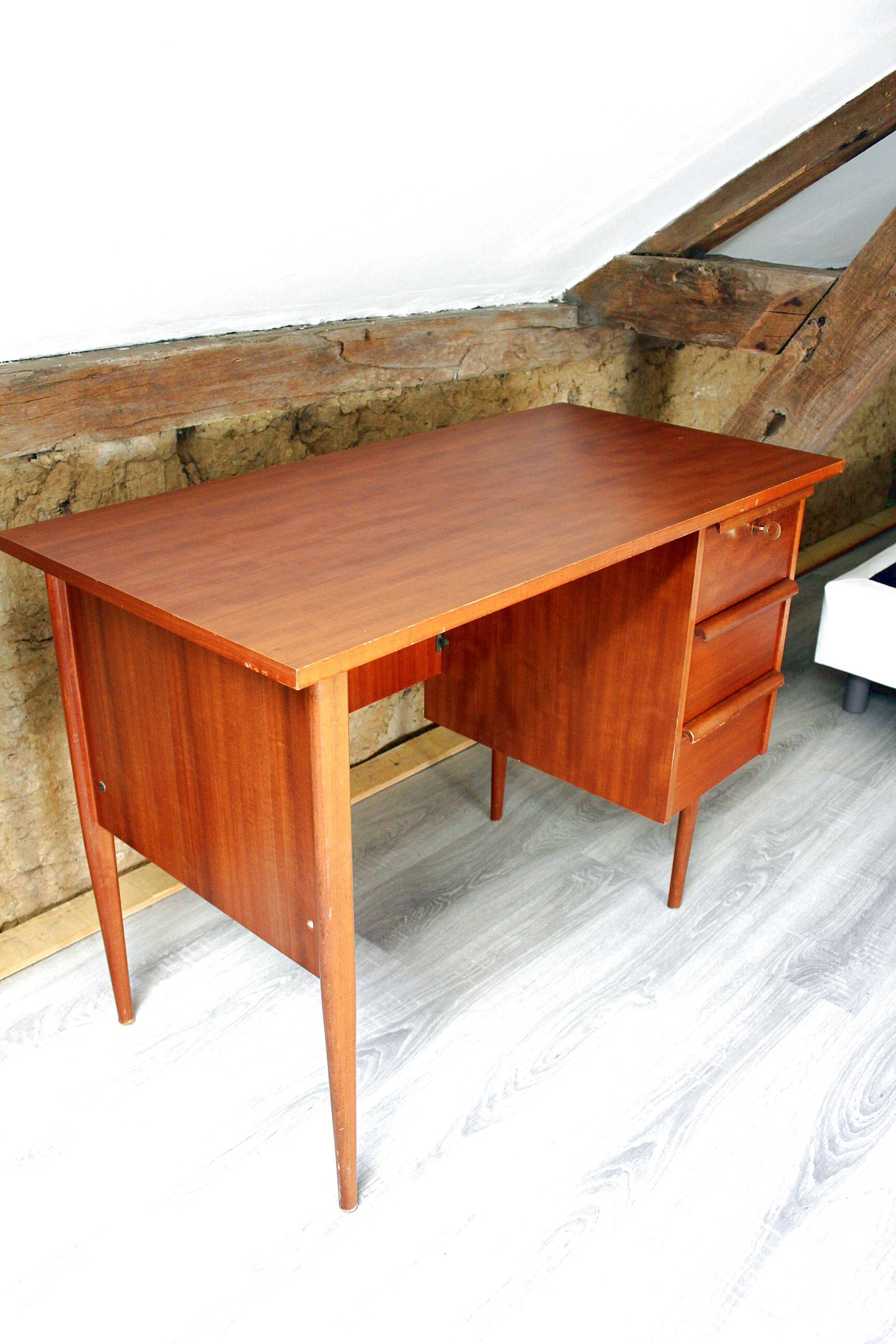 Vintage Scandinavian desk from the 1960s.