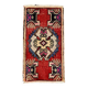 Small Vintage Turkish Rug 92x49 cm, Short Runner, Tribal, Shabby, Mini Carpet