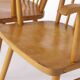 Paire de chaises Lübke années 1950 Vintage Allemagne