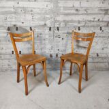 Paire de chaises bistrot Baumann