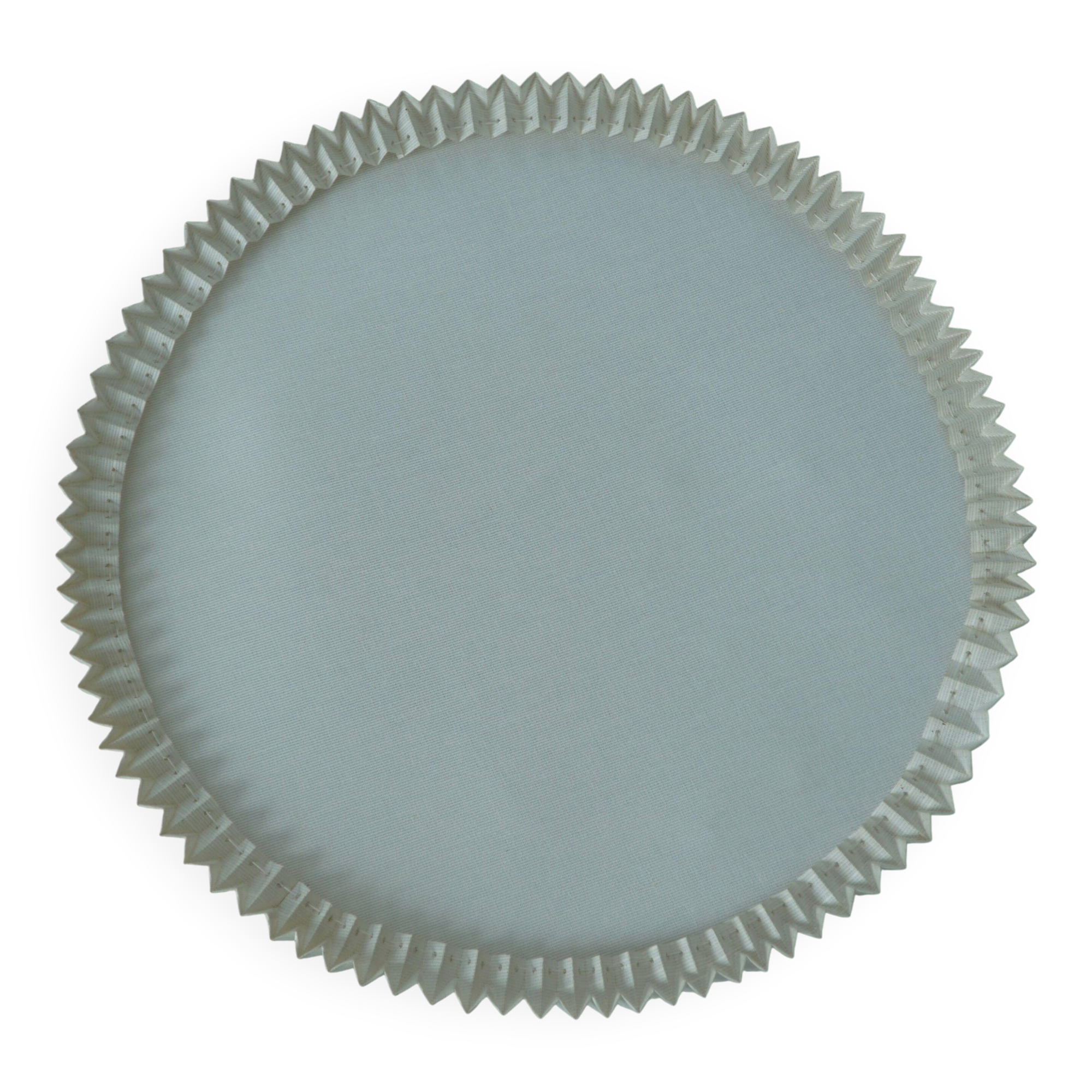 Ceiling light / wall sconce from the 1950s in linen, made in Sweden.