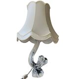 1960s Crystal Art Table Lamp for Daum France