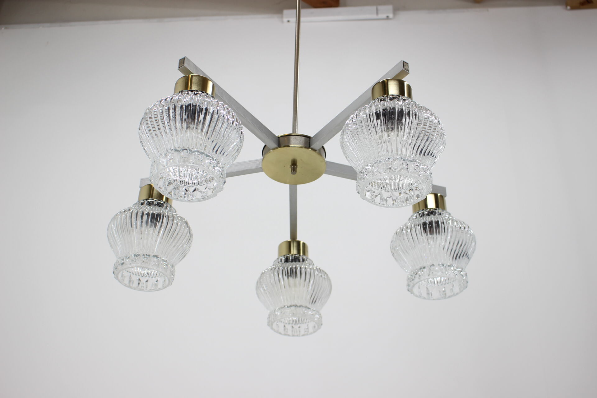 Chandelier Kamenicky Senov,1970