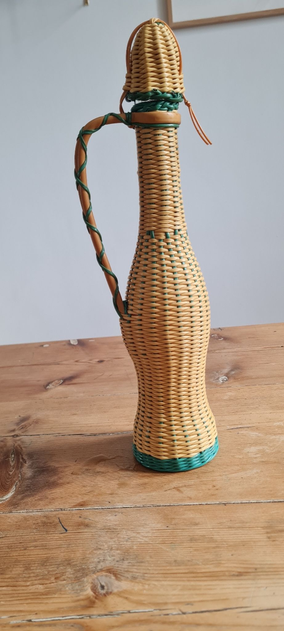 Carafe scoubidou vintage