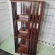 Mahogany revolving bookcase