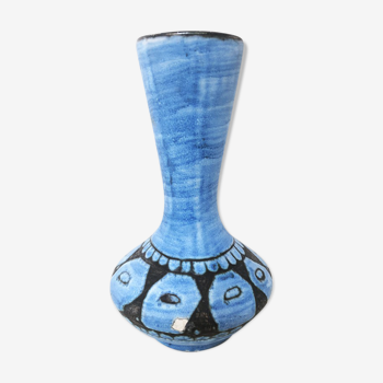 Vase en céramique par Alain Maunier Vallauris des années 70 80