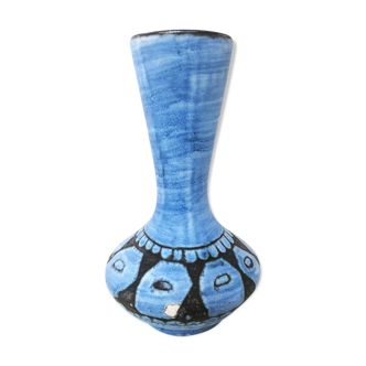 Vase en céramique par Alain Maunier Vallauris des années 70 80
