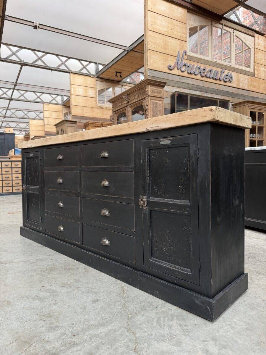Workshop furniture from the early 20th century.