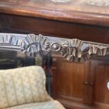 Silver bronze mirror