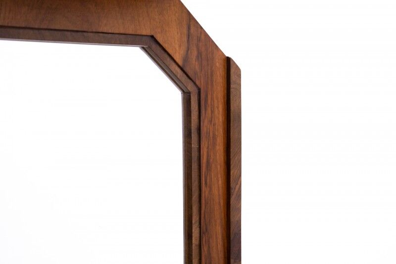 Small Art Deco dressing room with mirror, Poland, 1940s.