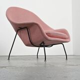 Womb Chair 1st edition by Eero Saarinen, Knoll circa 1948.