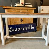 Restored wooden console
