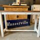 Restored wooden console