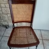 Chaise Grenier cannage refait à neuf
