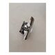 Vintage stainless steel wall light
