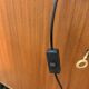 Lampe industrielle noir bureau space age made in France 70s 80s vintage