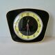 Pendulum, jaz wall clock, 60s, black formica