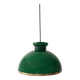 Green opaline pendant light
