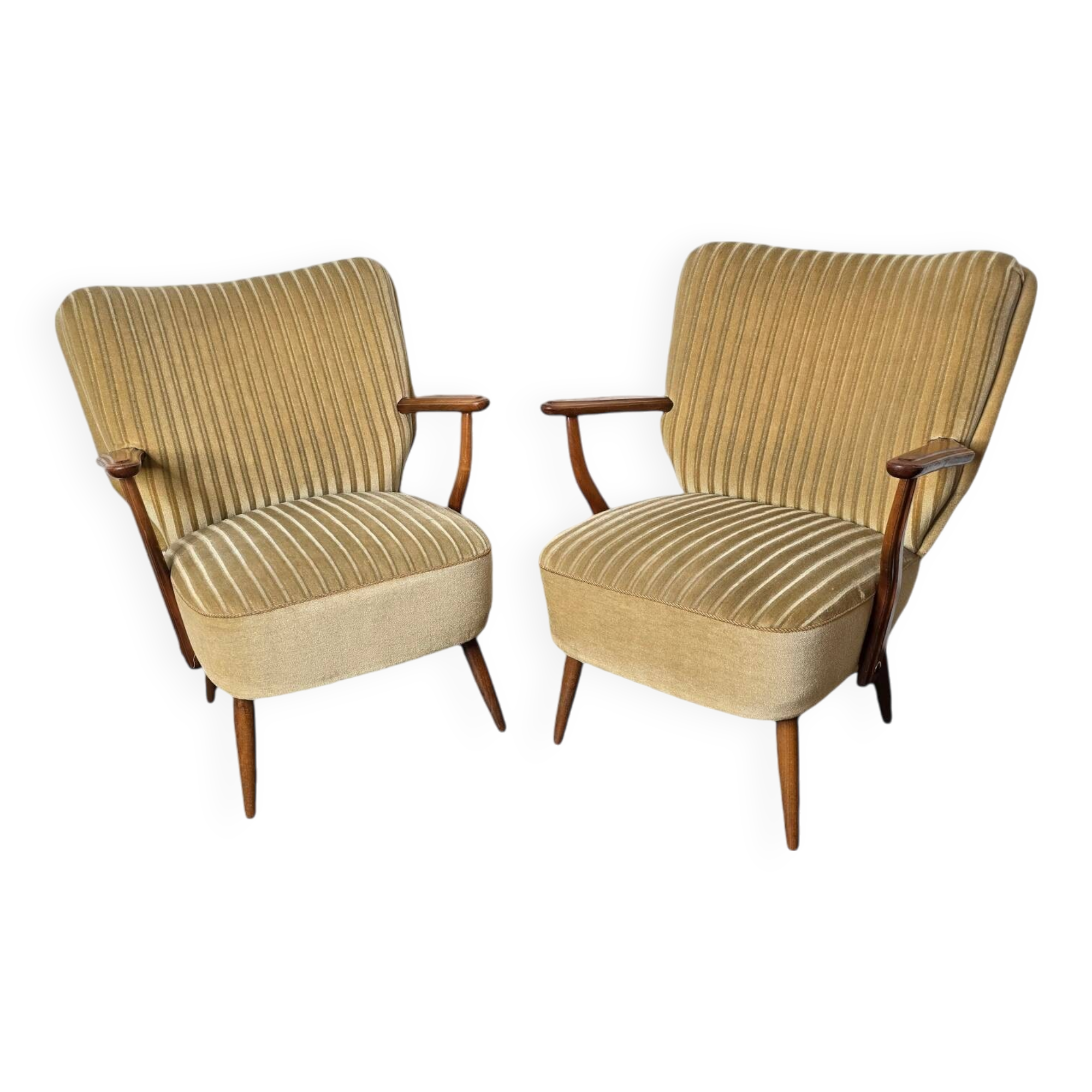 Paire de fauteuils cocktail