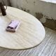 Travertine dining table 1970 Italy Tobia Scarpa