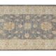 Oriental Grey Beige Stair Runner Rug, Wool Hand Knotted 81 x 295 cm