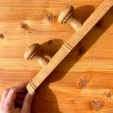 Coat rack with 4 hooks