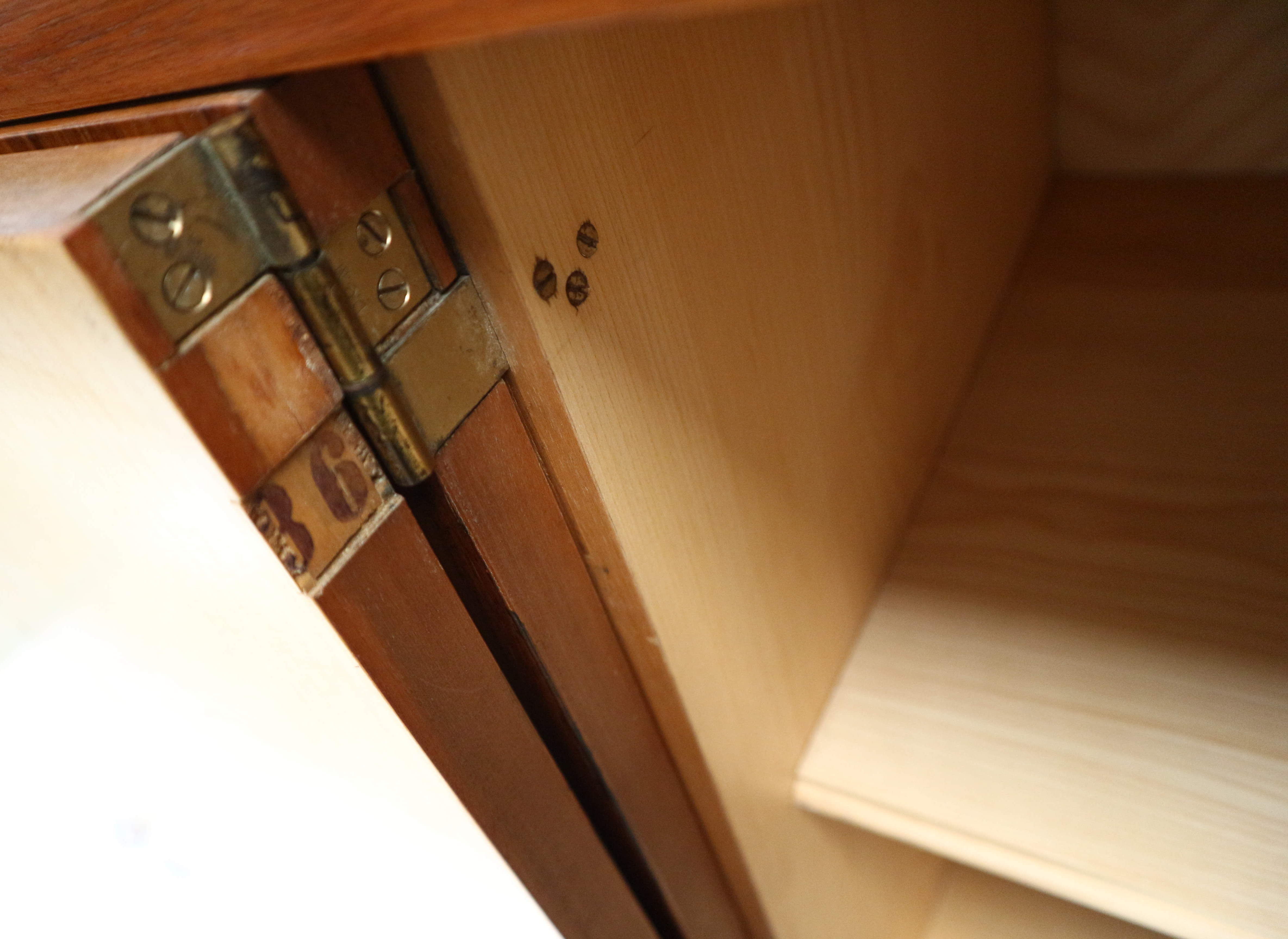 Large vintage rosewood sideboard / highboard made in the 60s