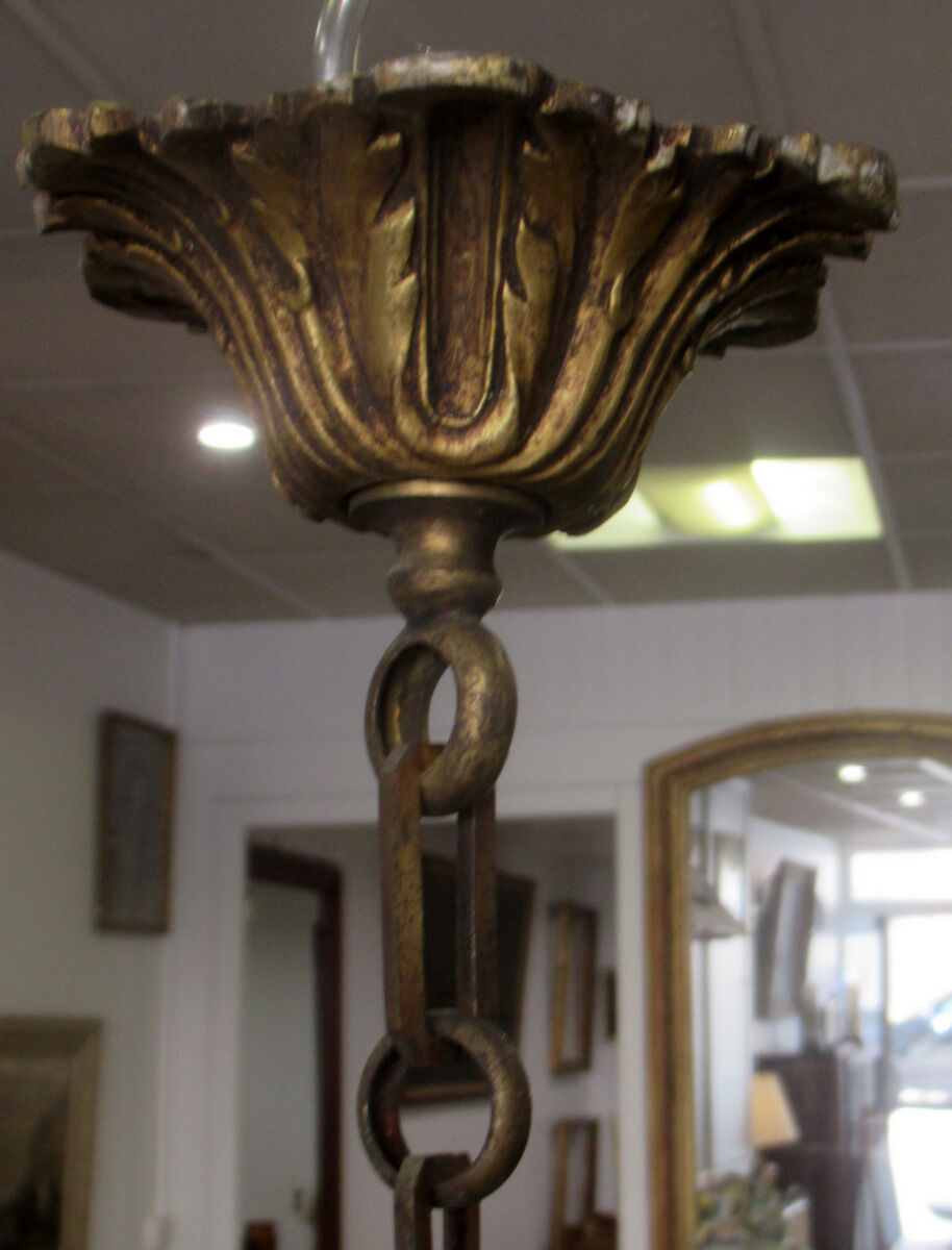 Chandelier with tassels