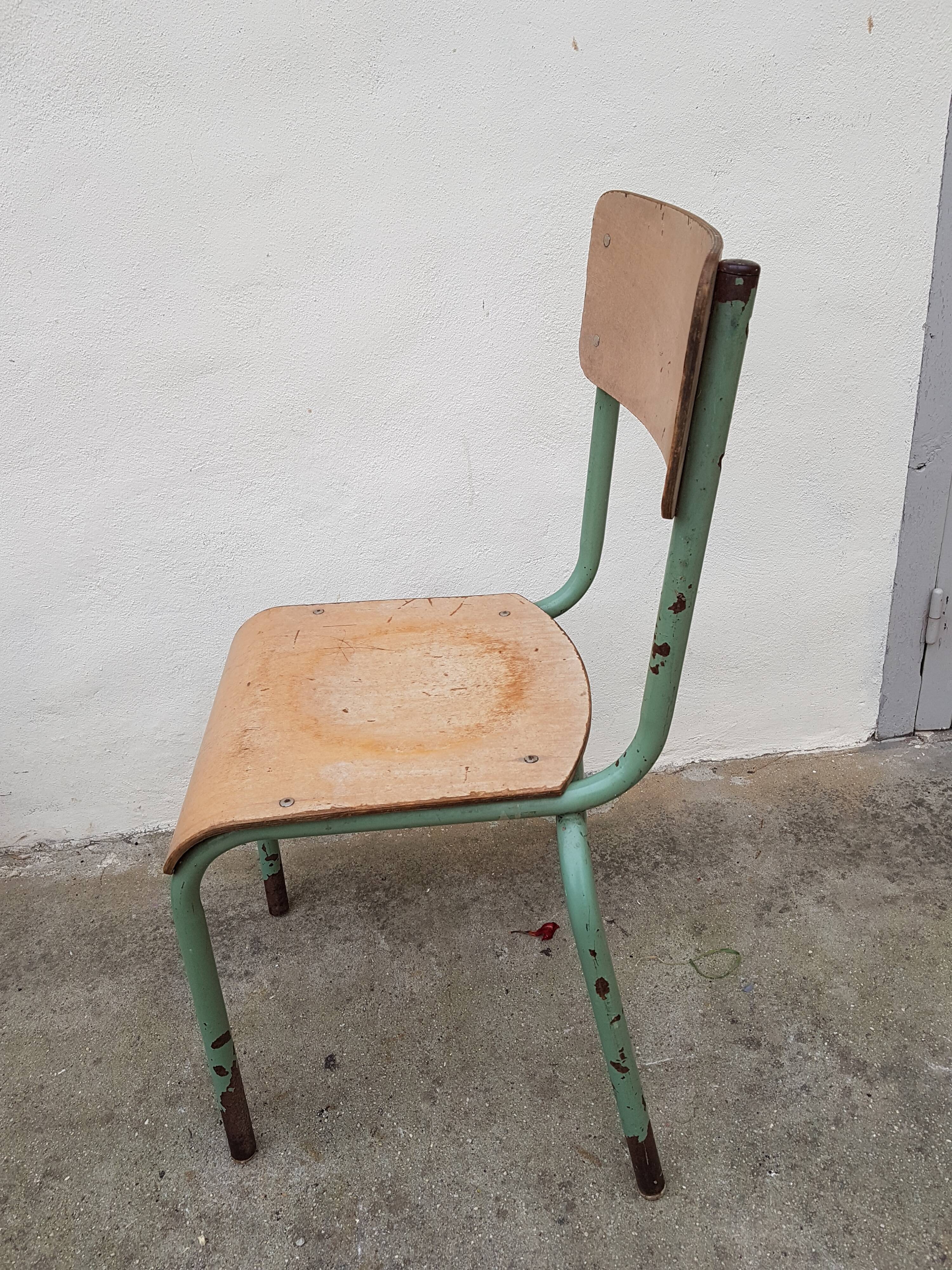 Old adult school Mullca chair