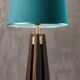 Macassar Pillar Lamp