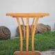 Table bois vintage, table bistrot Maison Guillaume a Bourges, table d'appoi