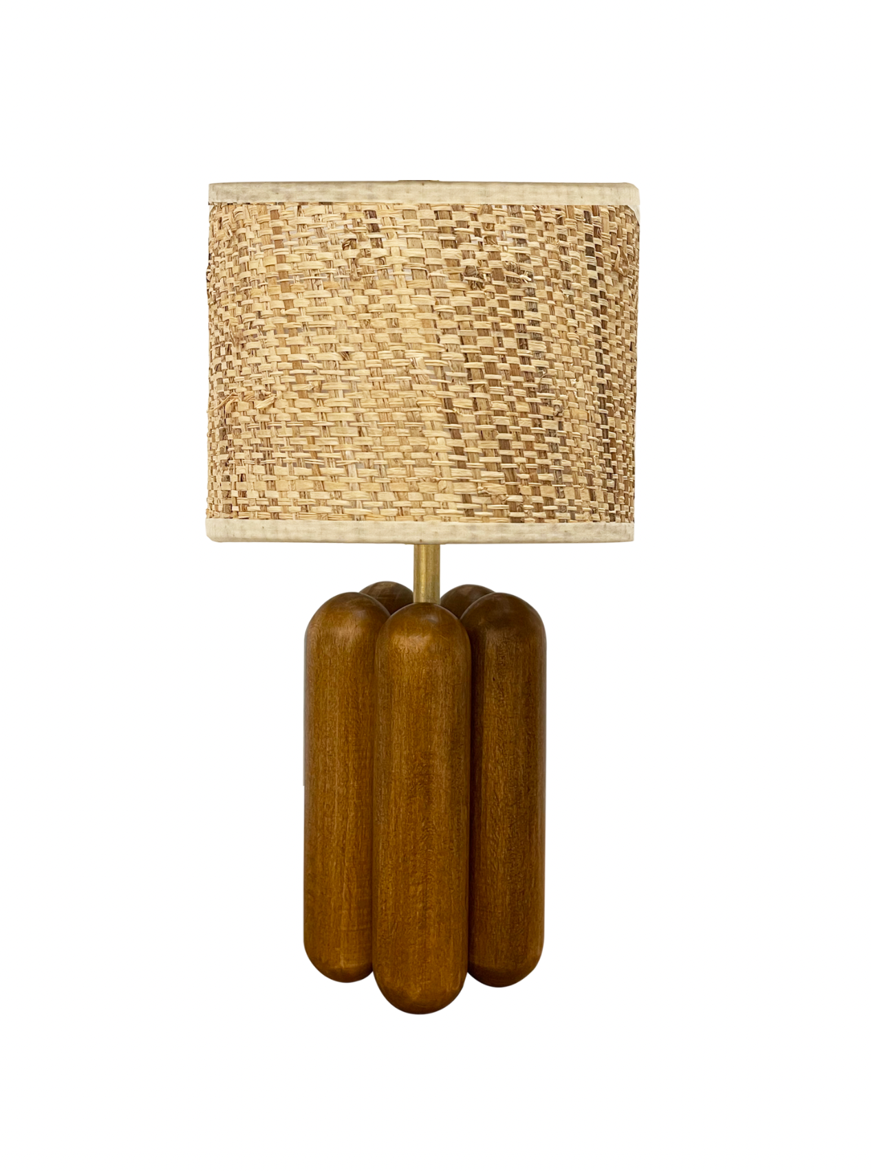 Lamp Charlotte Bois Raphia - Cosin Paris